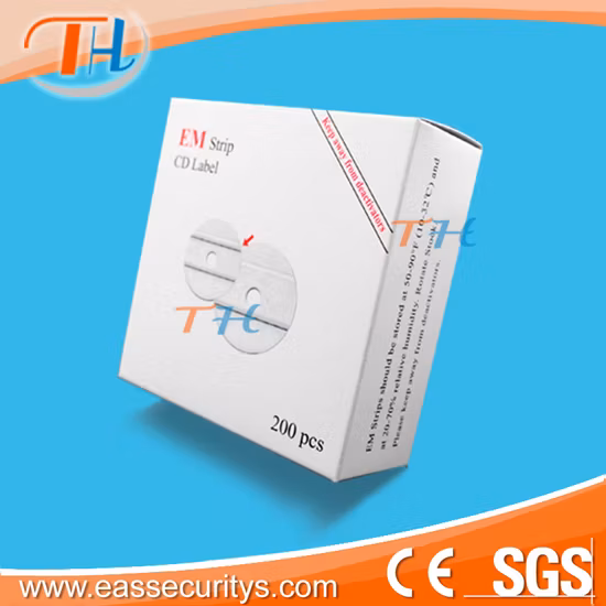 Em CD Security Strip CD-Label (zwei Streifen)
